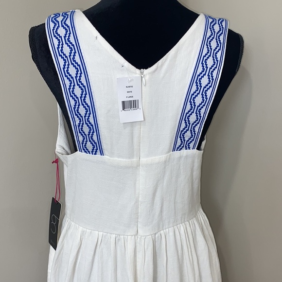 Gibson X Sugarplum Ravello Geo Trim Dress Size PL - Picture 7 of 11